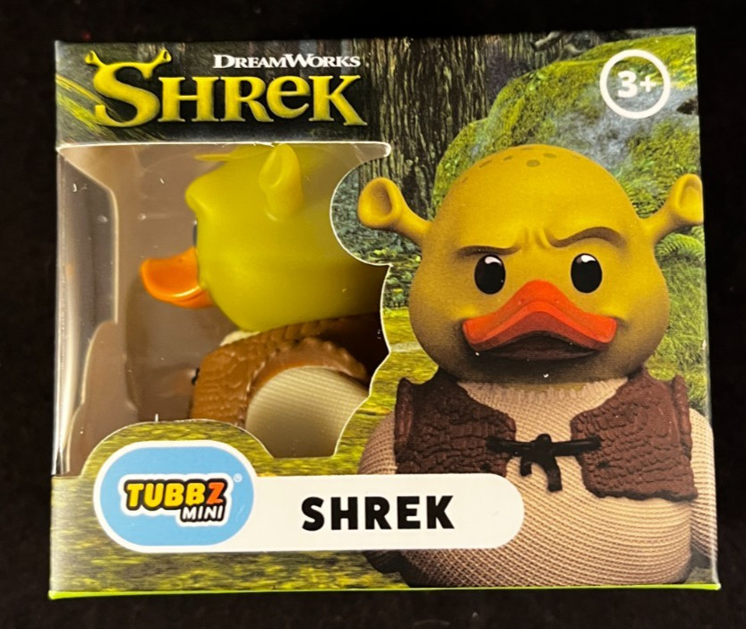 Mini Tubbz – Shrek – Shrek – Rubber Duck – Approx 2″ High