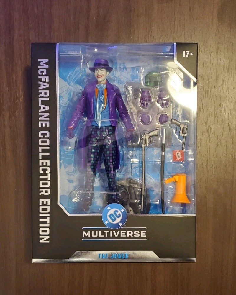 McFarlane DC Multiverse Joker Batman #57 Collector Edition 7” Figure NIB