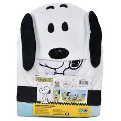 Peanuts Snoopy Kids Super Soft Bath/Pool/Beach Soft Cotton Terry Hooded Towel
