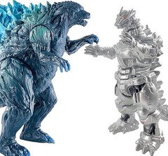 Set of 2 Mecha Godzilla Earth MechaGodzilla Kiryu Toys, Kaiju Universe Action…