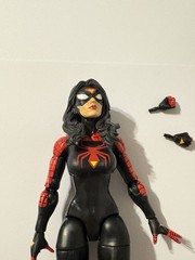 Marvel Legends Retro Card Figure Spider-Man Wave 3 Jessica Drew Spider-Woman