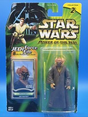 Star Wars Power Of The Jedi Plo Koon Jedi Master Figure 2000 Hasbro Kenner NEW
