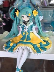 Hatsune Miku Flower Fairy Anemone Noodle Stopper PVC Figure Model Toy