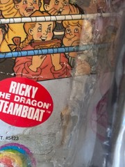 Wrestling Superstars LJN Toys WWF 1985 Ricky Steamboat Seal DAMAGE