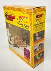 Vintage Indiana Jones Raiders of the Lost Ark Map Room Adventure Set Kenner 1982