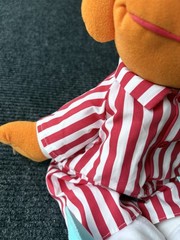1996 TYCO Talking Sleepy Time Snoring Ernie Plush Doll Bedtime Sesame Street