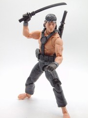 Custom 1:12 Ninja Load-Out Weapons and Accessory Set for 6″ GI JOE Classified