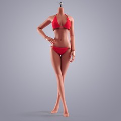 US ANT 1/6 T303H Dark Skin Slim Girl 12″ Female Seamless Action Figure Body Toys