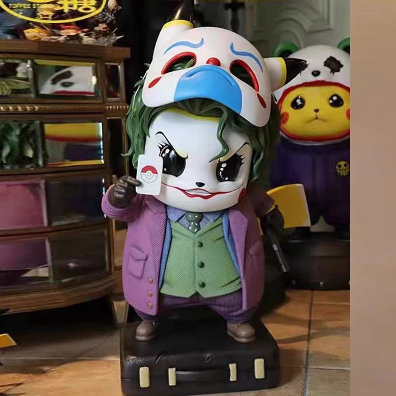 12.5cm Pokémon Pikachu Cos Joker GK Figure Collectible Toy Gift