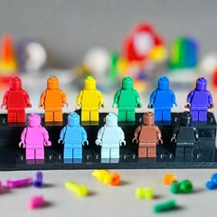 Pride Tribute Set – 11 Custom Monochrome Figures
