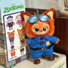 MINISO Zootopia Nick Plush Toy Charm Confirmed Blind Box Pendant Best Gift HOT**