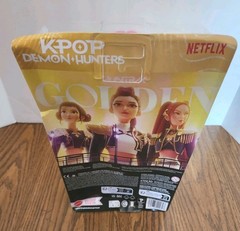 KPop Demon Hunters HUNTR/X Mira Golden Singing Doll Mattel Netflix DAMAGED BOX
