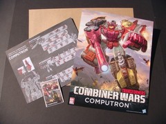 2015 OPENED 100% COMPLETE TRANSFORMERS COMBINER WARS COMPUTRON