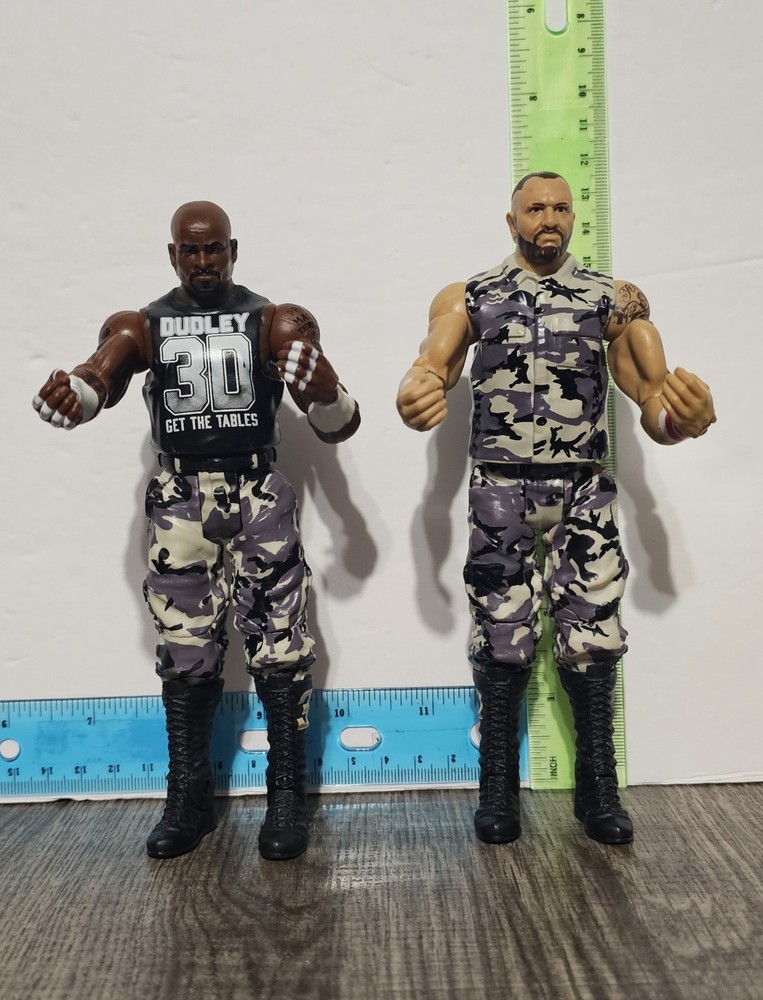 WWE Dudley Boyz Battle Pack 41 Mattel Wrestling Action Figures Bubba Ray D-Von