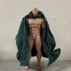 SU-KELHD-GRN: 1/12 Green Wired Hooded Cape for MOTU Keldor or 7″ Action figures