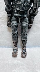 Real Steel Atom Robot Action Figure Gray/Black Plastic