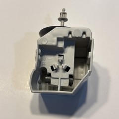 GI Joe USS Flagg Aircraft Carrier Part Missile Radar Dish w/ Antenna 1985 Hasbro