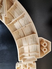 Omega Supreme J K I L M Track Leg Armor Part 1985 G1 Transformers Vintage Hasbro