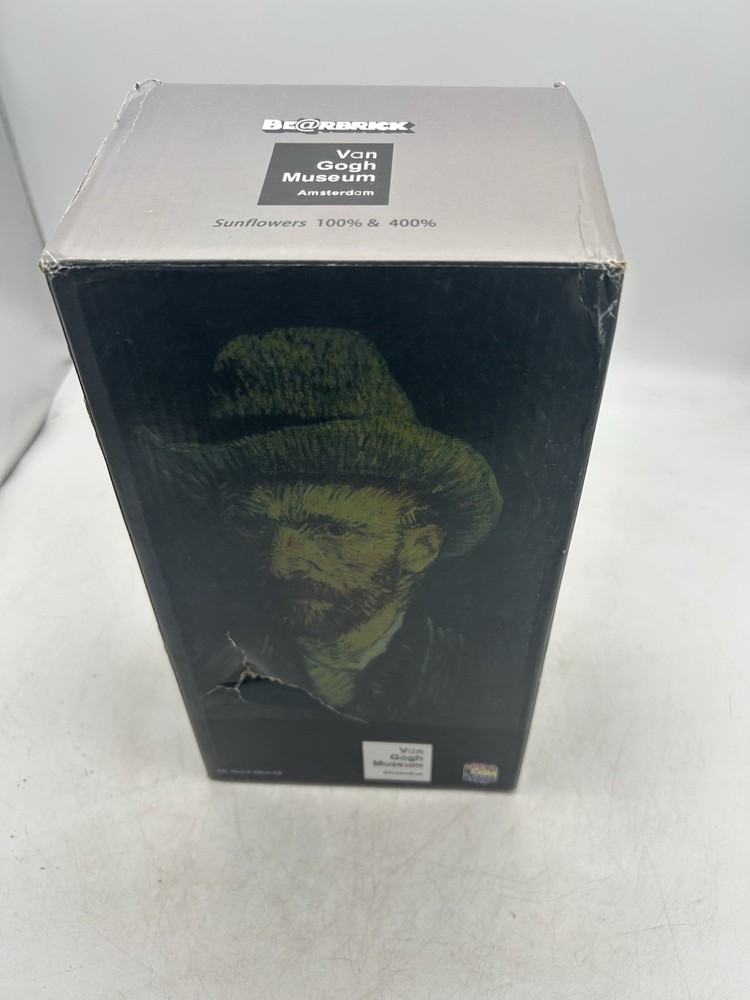 BE@RBRICK Van Gogh Museum 1000% Self-portrait Bearbrick With Box READ