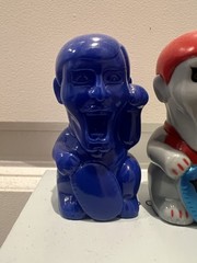 Real Head Punkdrunkers Fortune Cat Sofubi Soft Vinyl Figures Bundle Kaiju Toys