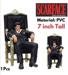 SCARFACE SD TOYS “TONY MONTANA” 7 in THROWN FIGURE MINT IN PKG. 2019