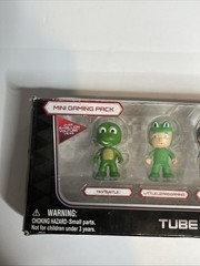 Tube Heroes Mini Action Figure Gaming Collector 5 Pack New In Box