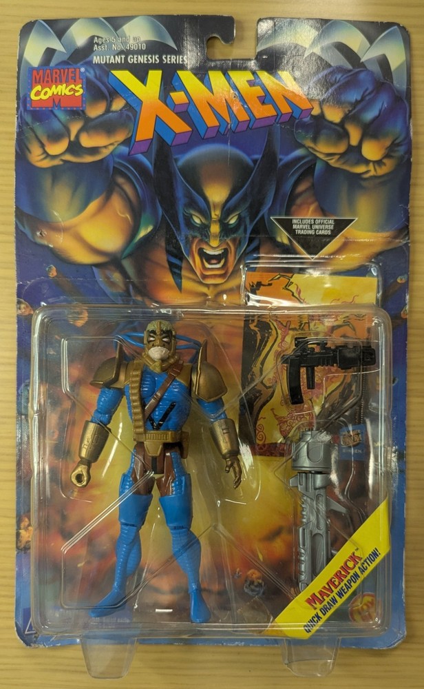TOYBIZ MARVEL X-MEN MAVERICK MUTANT GENESIS 5″ ACTION FIGURE VINTAGE 1995 NEW