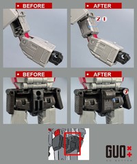 GO BETTER Filling Parts 3D Print Upgrade Kit For SS86 Megatank Filler