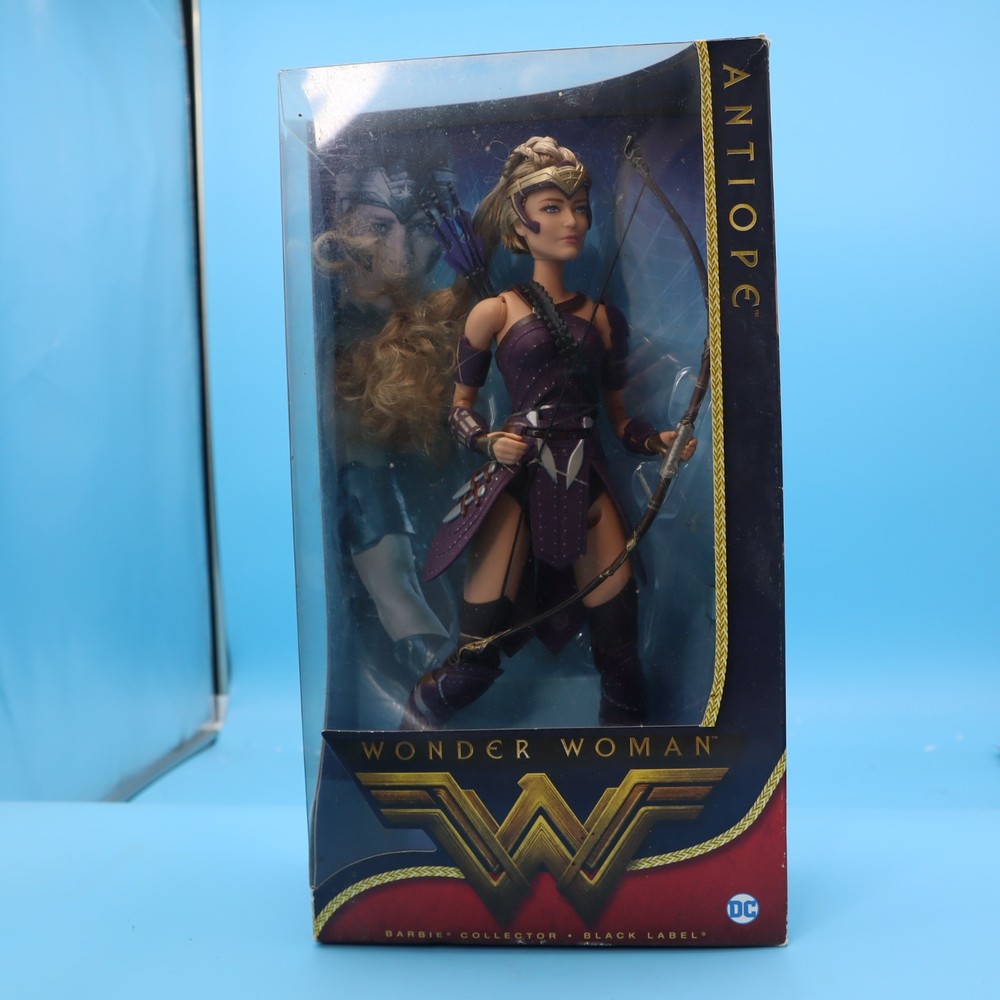 Wonder Woman Antiope Barbie 2016 Mattel DWD84 New in Box BOX WEAR
