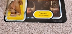 TRI-LOGO Vintage 1983 STAR WARS Return of the Jedi PAPLOO=Kenner 79 Back-Last 17