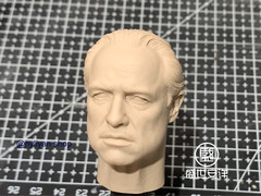 1/6 Godfather Marlon Brando Head Sculpt Model For 12″ Male Figure Body Toys