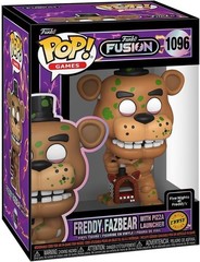 Funko Pop Funko Fusion Freddy Fazbear /w Launcher CHASE Figure w/ Protector