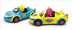 Pinkfong Baby Shark Metal Sports Car Pull Back Gear Door Open Diecast 2 Type
