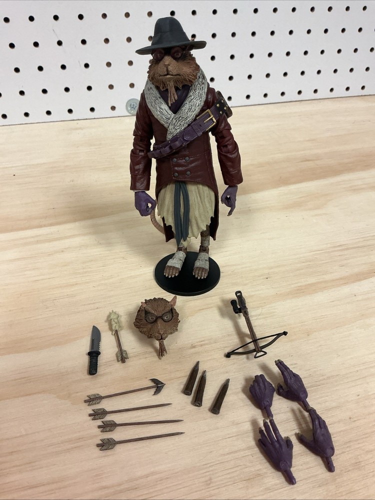 NECA TMNT Ultimate “Splinter as Van Helsing” 7” Action Figure As Shown
