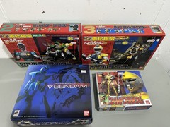Ban Dai Japanese Action Figures Lot Of 4 original sealed packaging 1990s