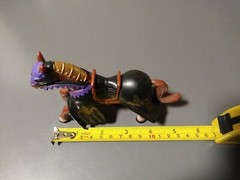 Simba Medieval Kingdoms Horse Black/purple. Knights horse only. Wargaming