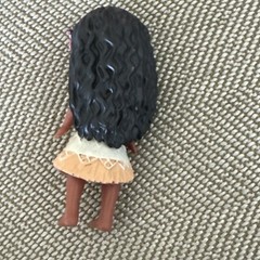 DISNEY PRINCESS POSABLE MINI TODDLER DOLL MOANA 3 Inch