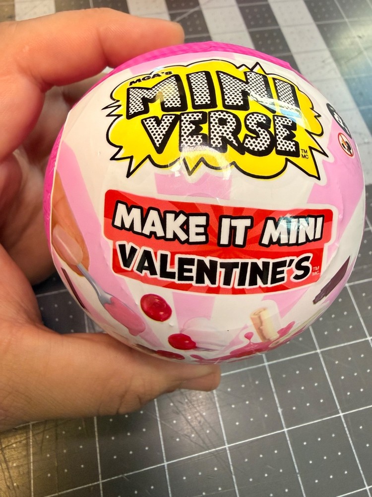 MGA’s Miniverse Make It Mini Valentine’s Day Series 3 CHERRY CHOCOLATE TRIFLE