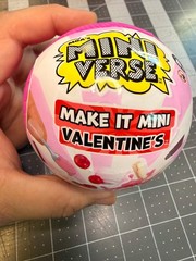 MGA’s Miniverse Make It Mini Valentine’s Day Series 3 CHERRY CHOCOLATE TRIFLE
