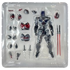 Amazing Yamaguchi Revoltech Arkham Knight Batman Action Figure-Brand New in Box