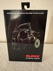 NECA SAW Ultimate Jigsaw Killer Black Robe 7” Figure Billy Tricycle 2024