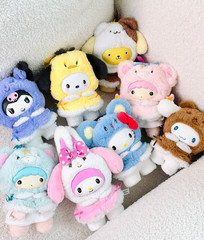 MINISO Sanrio Characters Small Cape Series Vinyl Plush Toy Confirmed Blind Box!!