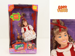 2000 Playmates Grinch Cindy Lou Who with Max the Dog Toys R Us Open Box