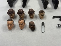 Marvel Legends Shield Agent Nick Fury TRU Exclusive Army Builder lot of 8