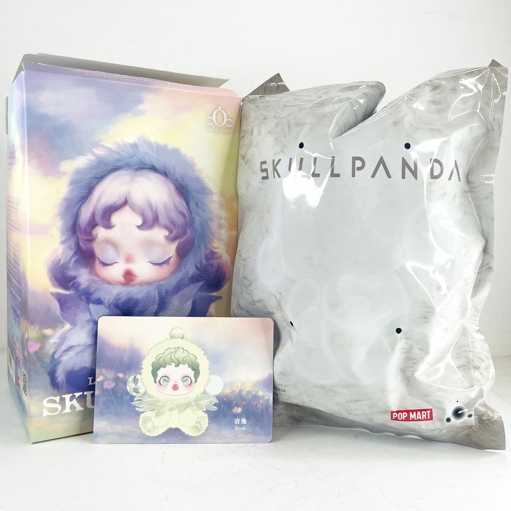 POP MART x Skullpanda L’impressionnisme Plush Doll Confirmed Figure Toy – Pond
