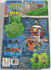 Vintage 1994 Mini-Mutant Leonardo Sewer Playset MOC