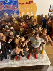 BIG LOT!! WWF LJN Wrestling Superstars Vintage Figures Nice Condition 1980s