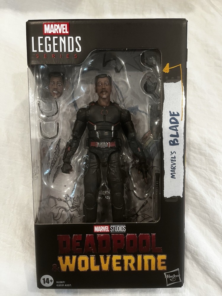 Marvel Legends BLADE Deadpool & Wolverine Hasbro New 6″ Action Figure MIB