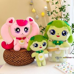 Catch! Teenieping Plush Rag Doll HEARTSPING CHACHAPING Girl Toys 14in/20in