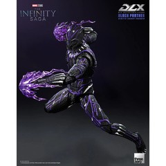 Threezero Marvel Infinity Black Panther Kinetic Energy Charged DLX Action Figure